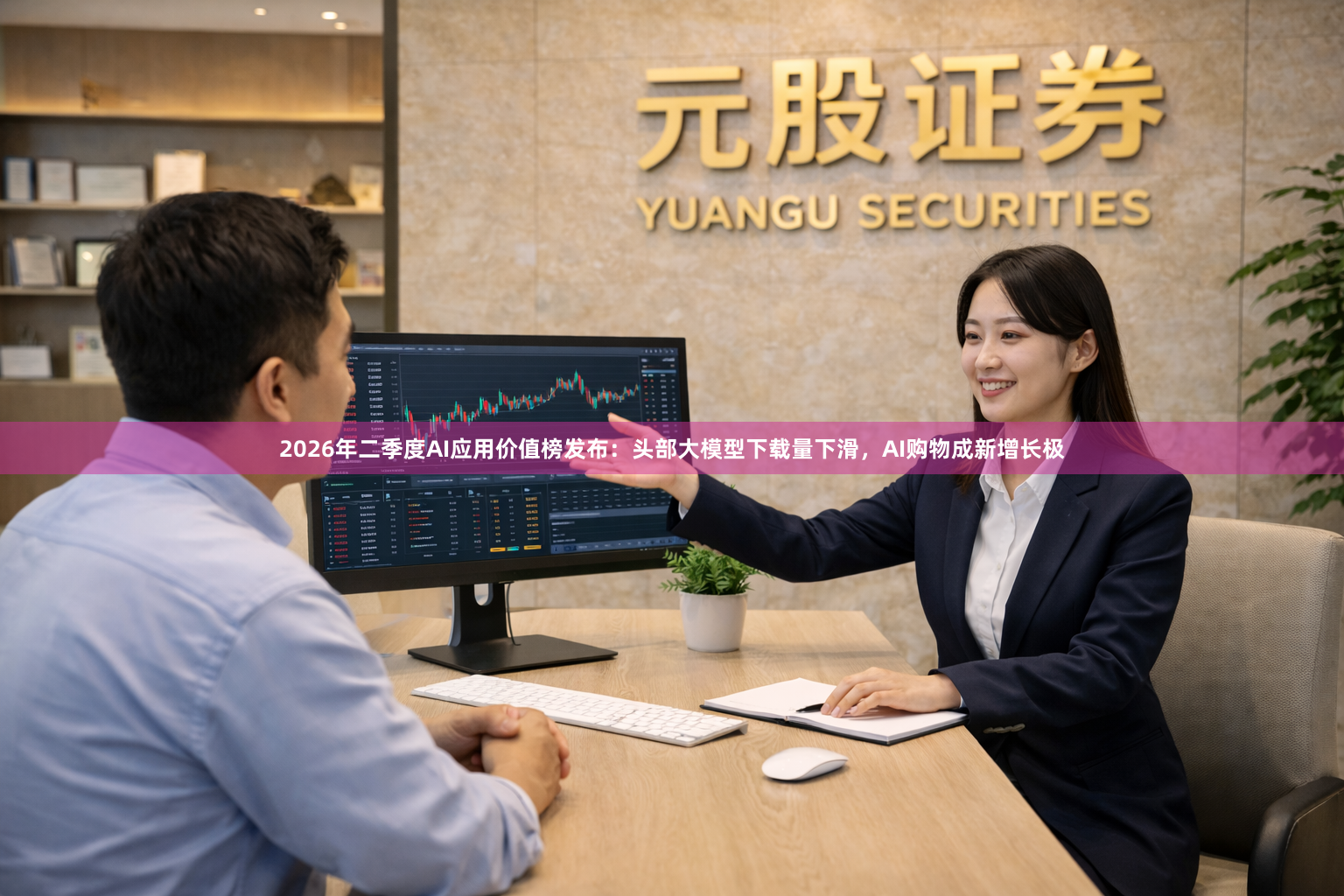 2026年二季度AI应用价值榜发布：头部大模型下载量下滑，AI购物成新增长极